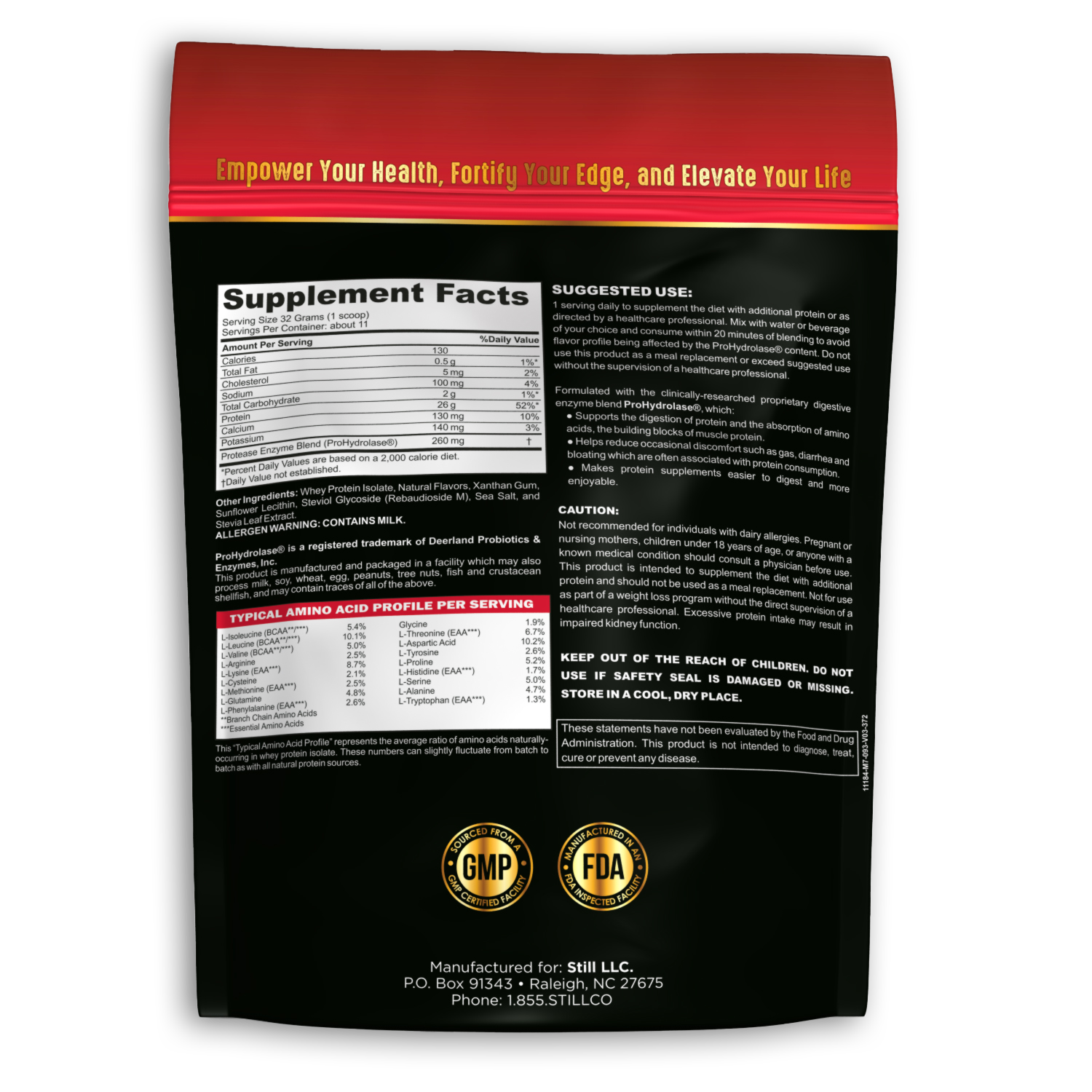 Best Performance Protein Powder For Man - Still Brand